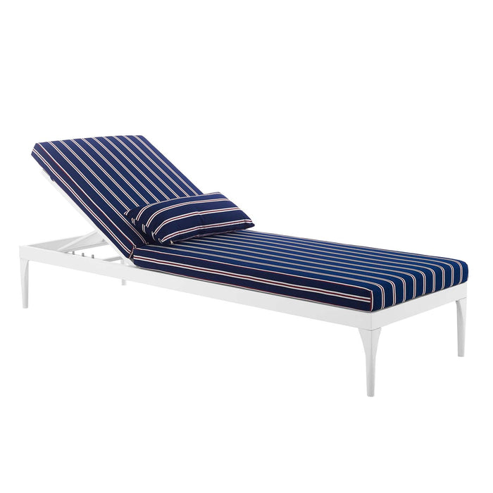 Perspective Cushion Outdoor Patio Chaise Lounge Chair