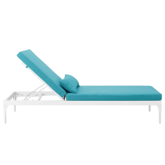 Perspective Cushion Outdoor Patio Chaise Lounge Chair