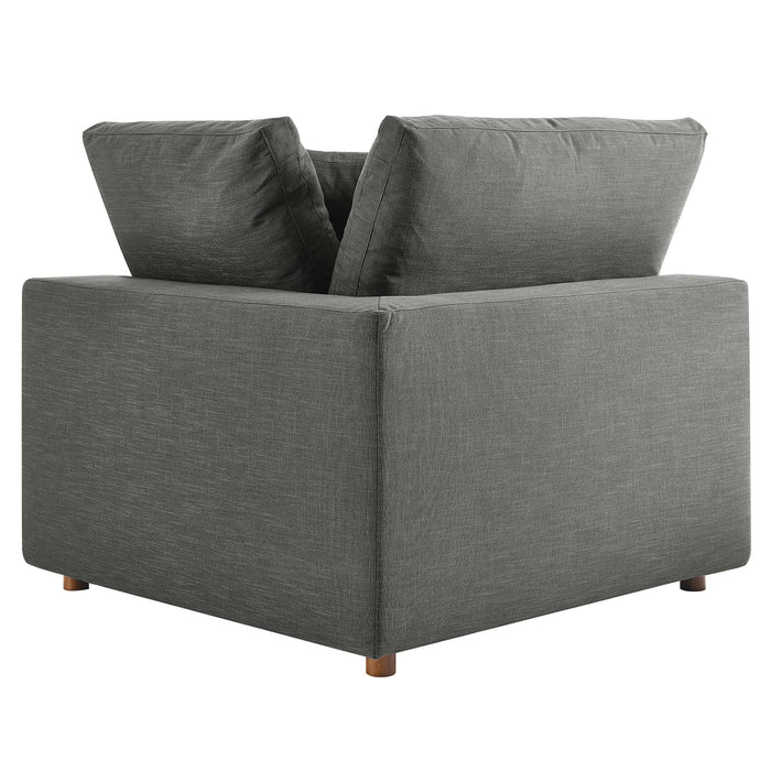 Commix Down Filled Overstuffed 5-Piece Armless Sectional Sofa