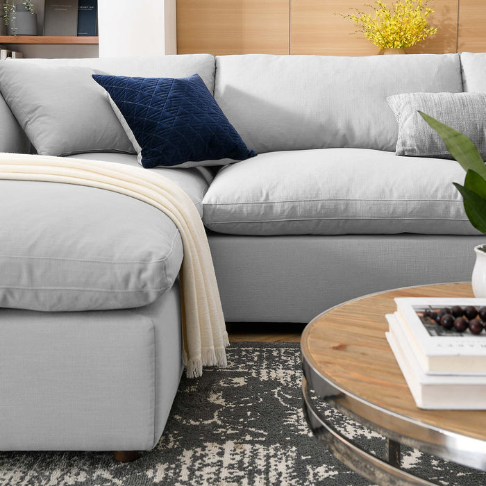 Commix Down Filled Overstuffed 6-Piece Sectional Sofa