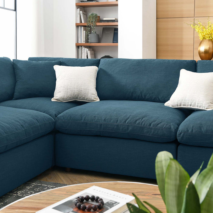 Commix Down Filled Overstuffed 8-Piece Sectional Sofa