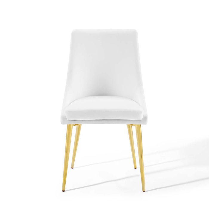 Viscount Modern Accent Performance Velvet Dining Chair