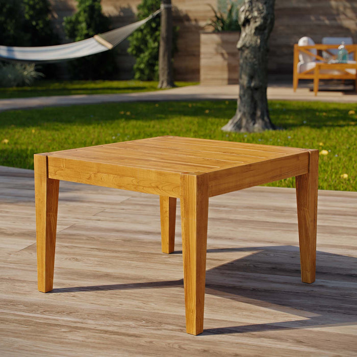 Northlake Outdoor Patio Premium Grade A Teak Wood Side Table