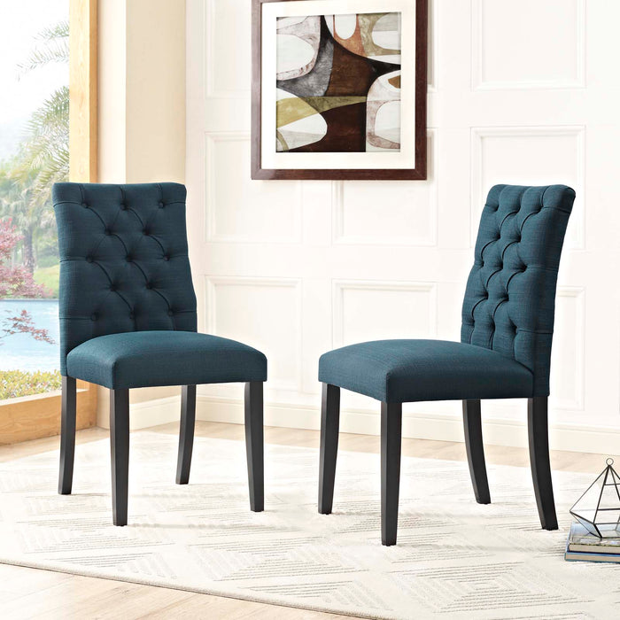 Duchess Dining Chair Fabric Set of 2