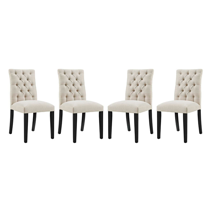 Duchess Dining Chair Fabric Set of 4