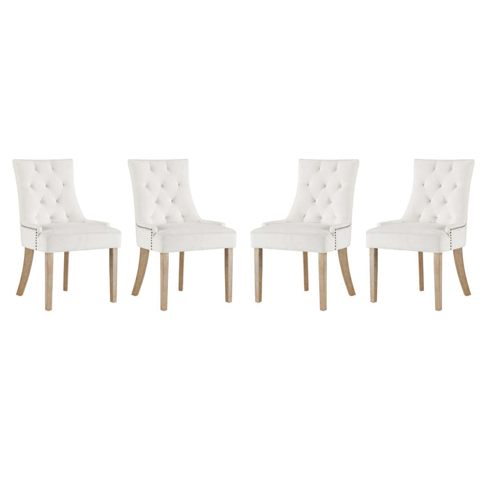 Pose Dining Chair Performance Velvet Set of 4