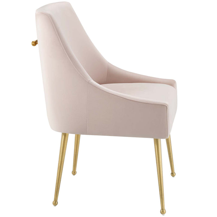 Discern Upholstered Performance Velvet Dining Chair