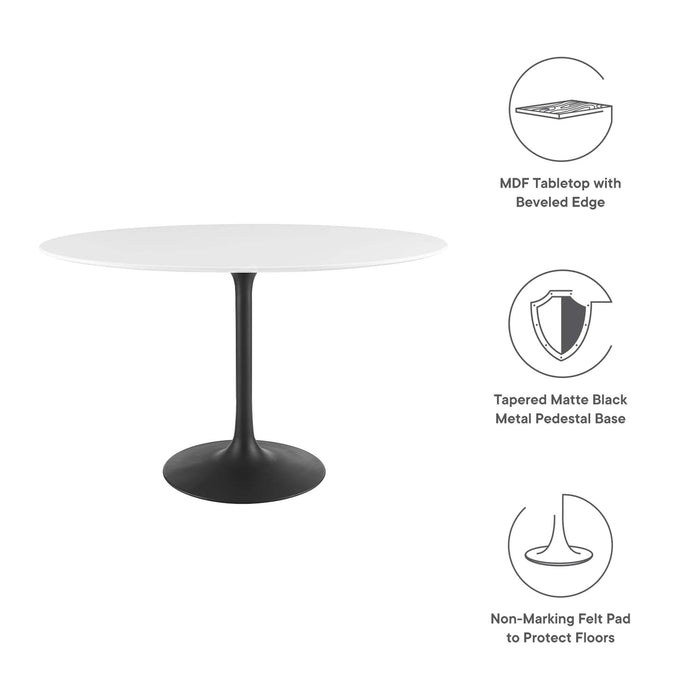 Lippa 48" Oval Dining Table