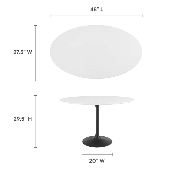 Lippa 48" Oval Dining Table