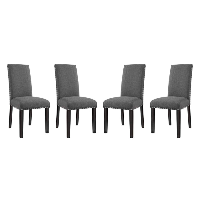 Parcel Dining Side Chair Fabric Set of 4