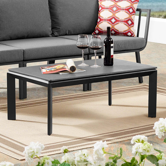 Riverside Aluminum Outdoor Patio Coffee Table