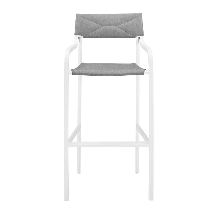 Raleigh Stackable Outdoor Patio Aluminum Bar Stool