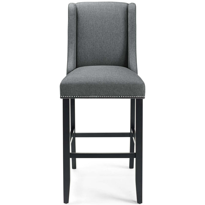 Baron Upholstered Fabric Bar Stool