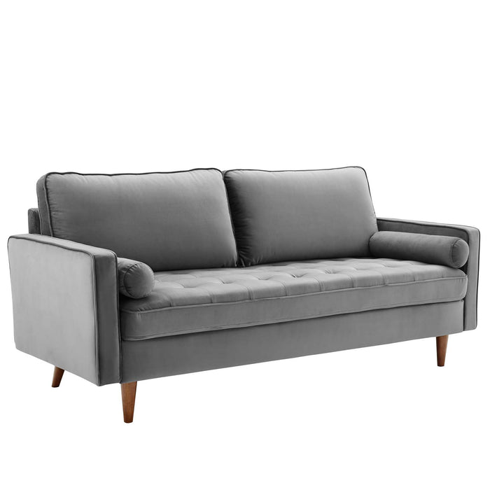 Valour Performance Velvet Sofa