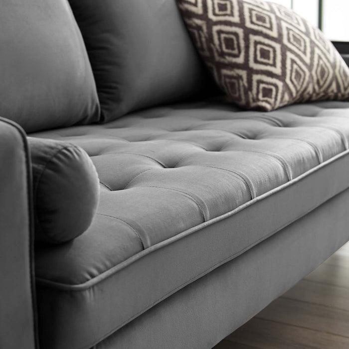 Valour Performance Velvet Sofa