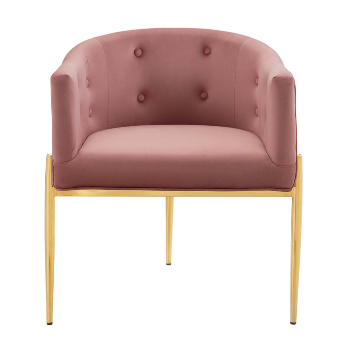 Savour Tufted Performance Velvet Accent Chair