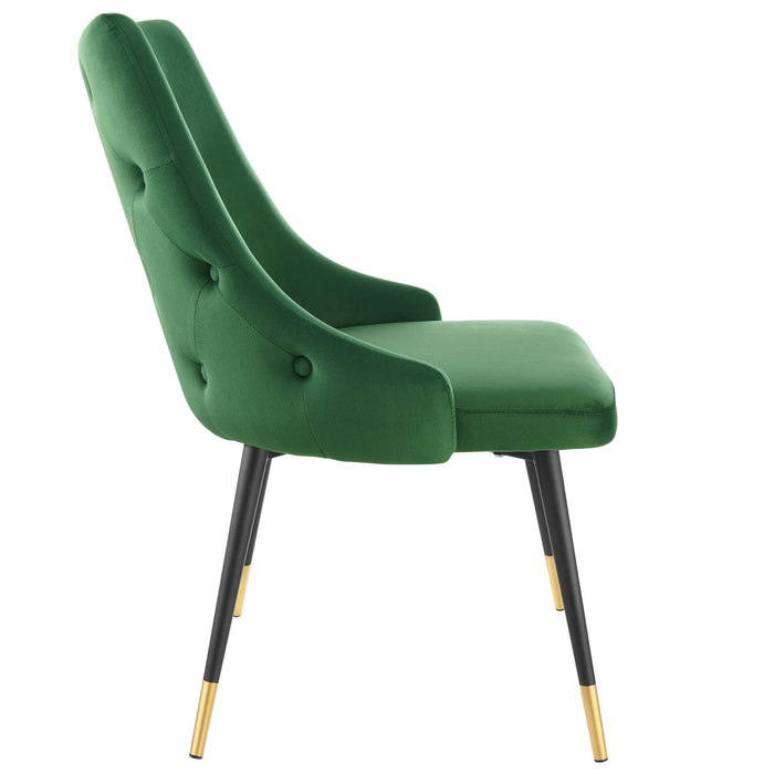 Adorn Tufted Performance Velvet Dining Side Chair