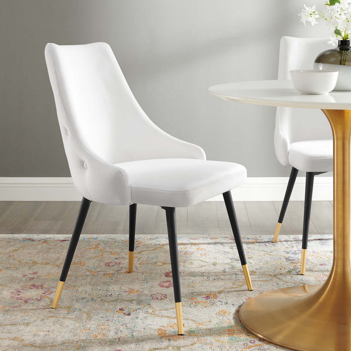 Adorn Tufted Performance Velvet Dining Side Chair