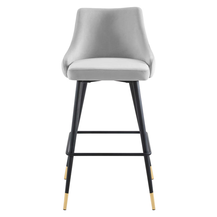 Adorn Performance Velvet Bar Stool