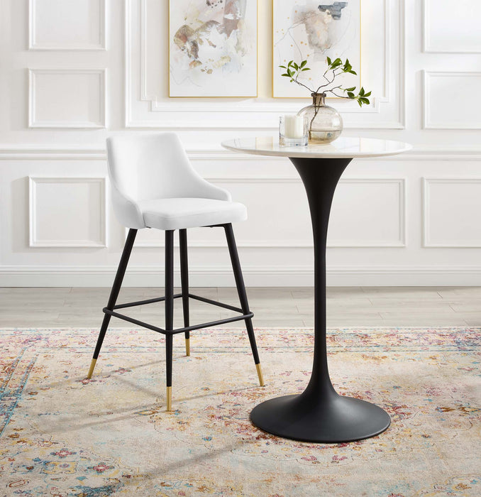 Adorn Performance Velvet Bar Stool