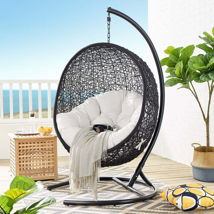 Encase Sunbrella® Swing Outdoor Patio Lounge Chair