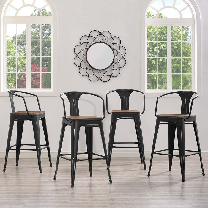 Promenade Bar Stool Set of 4