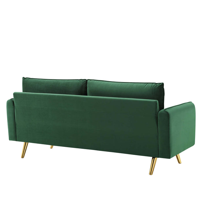 Revive Performance Velvet Sofa