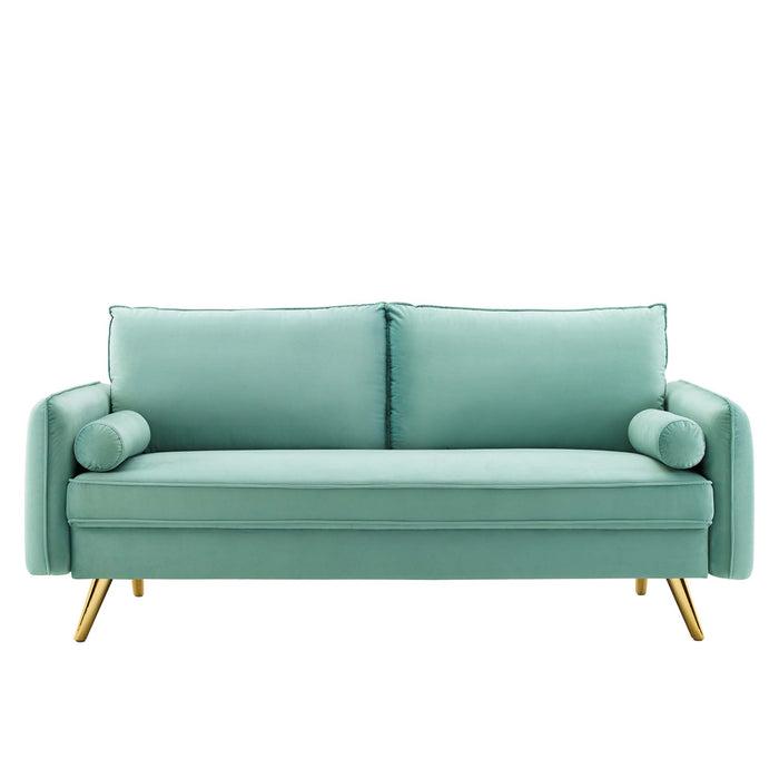 Revive Performance Velvet Sofa