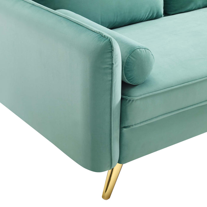 Revive Performance Velvet Sofa