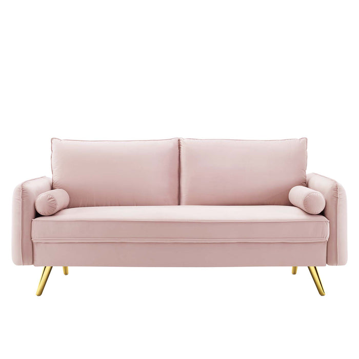 Revive Performance Velvet Sofa