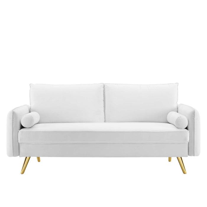 Revive Performance Velvet Sofa