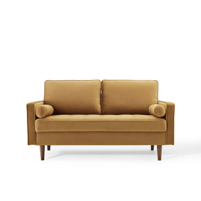 Valour Performance Velvet Loveseat