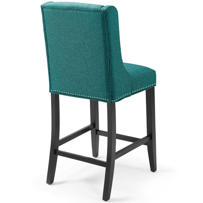 Baron Counter Stool Upholstered Fabric Set of 2