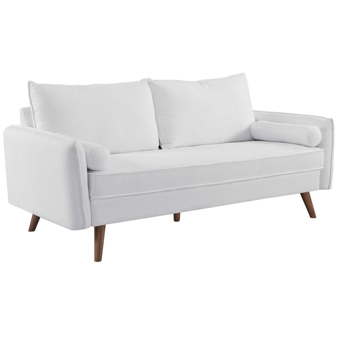 Revive Upholstered Fabric Sofa and Loveseat Set