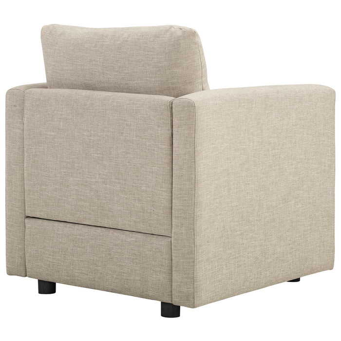 Activate Upholstered Fabric Armchair Set of 2