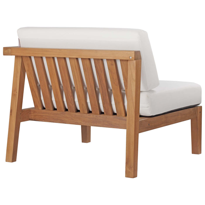 Bayport Outdoor Patio Teak Wood 2-Seater Loveseat