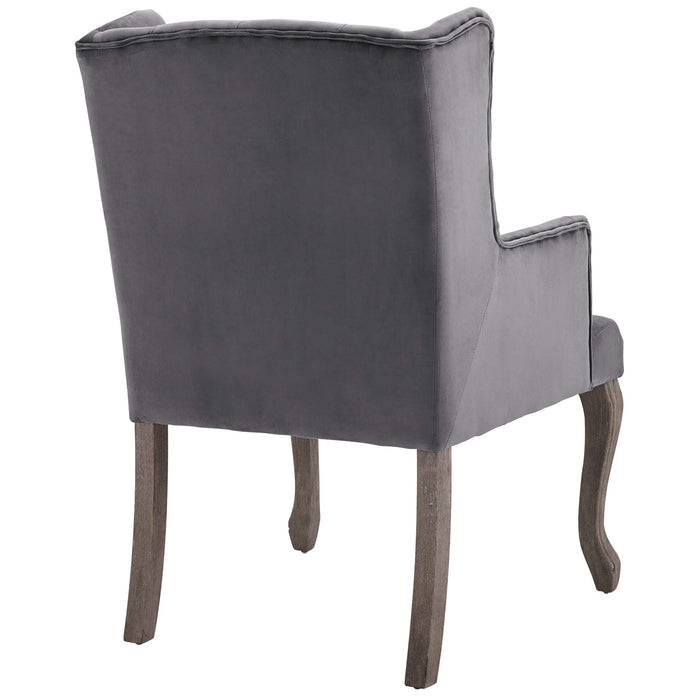 Realm Armchair Performance Velvet Set of 2