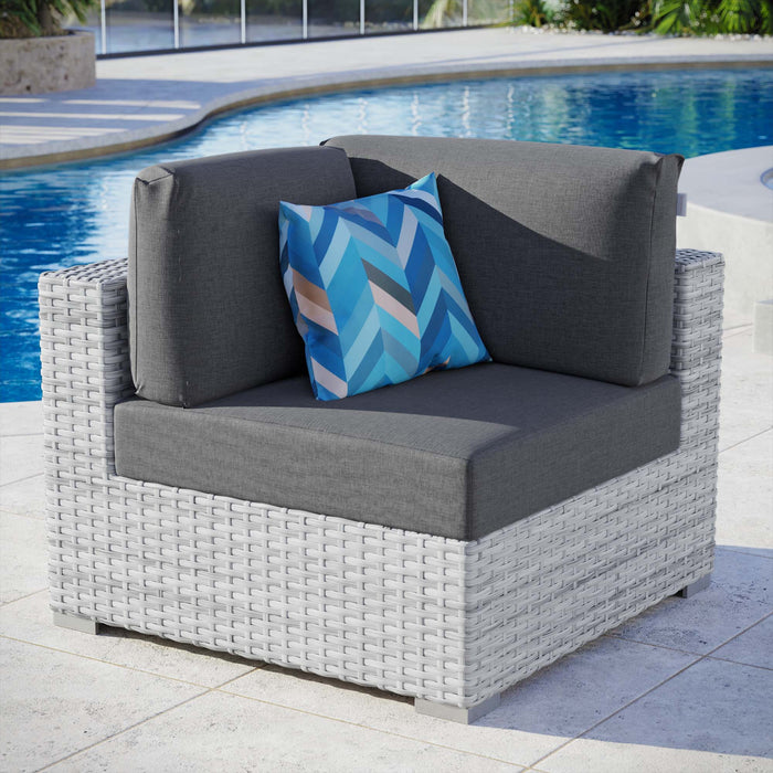 Convene Outdoor Patio Corner Chair