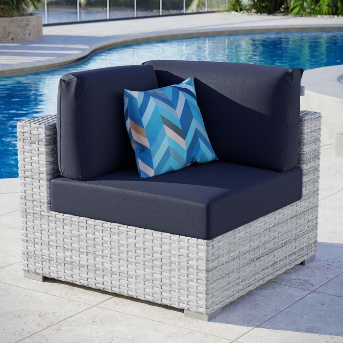 Convene Outdoor Patio Corner Chair