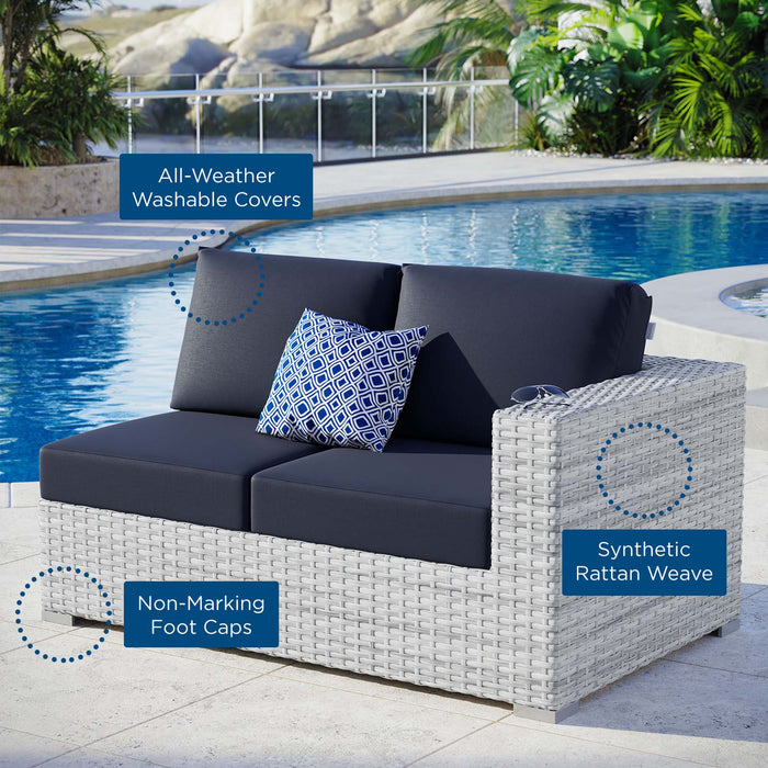 Convene Outdoor Patio Right-Arm Loveseat