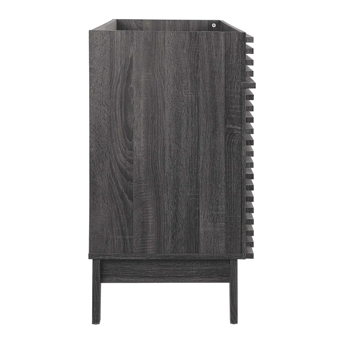 Render 48" Single Sink Compatible (not included) Bathroom Vanity Cabinet