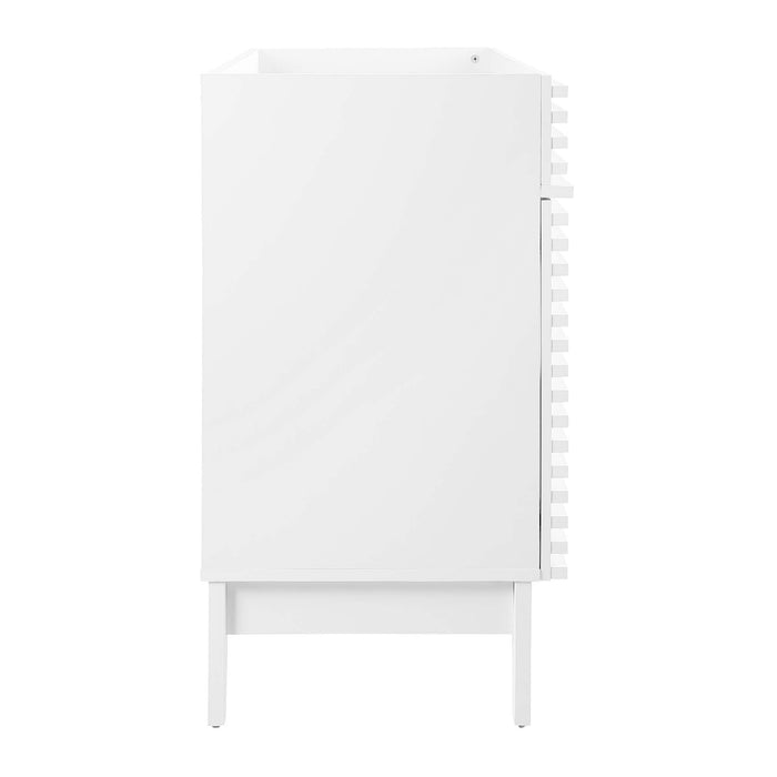 Render 48" Single Sink Compatible (not included) Bathroom Vanity Cabinet