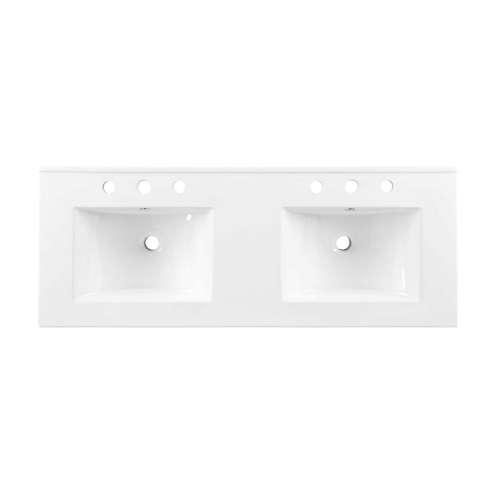 Cayman 48" Double Basin Bathroom Sink