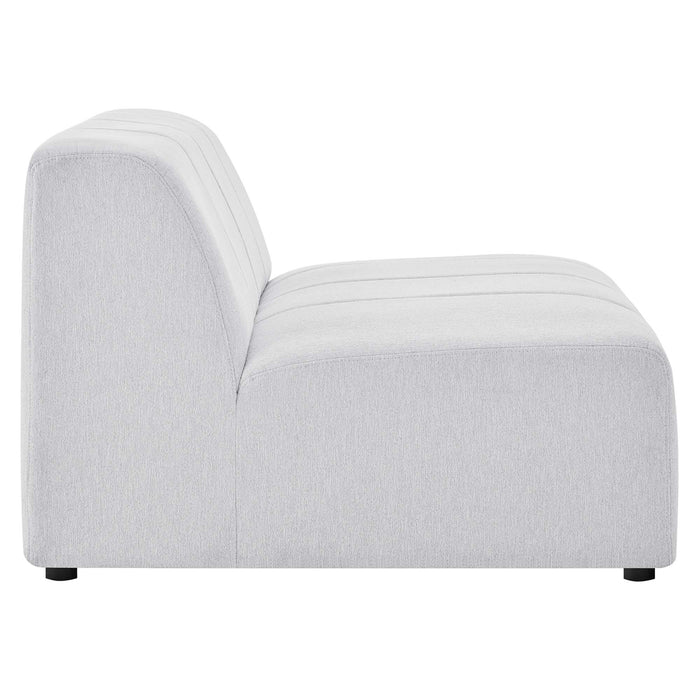 Bartlett Upholstered Fabric Armless Chair