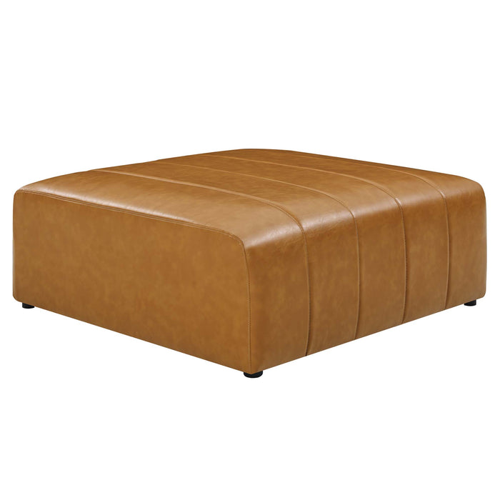 Bartlett Vegan Leather Ottoman