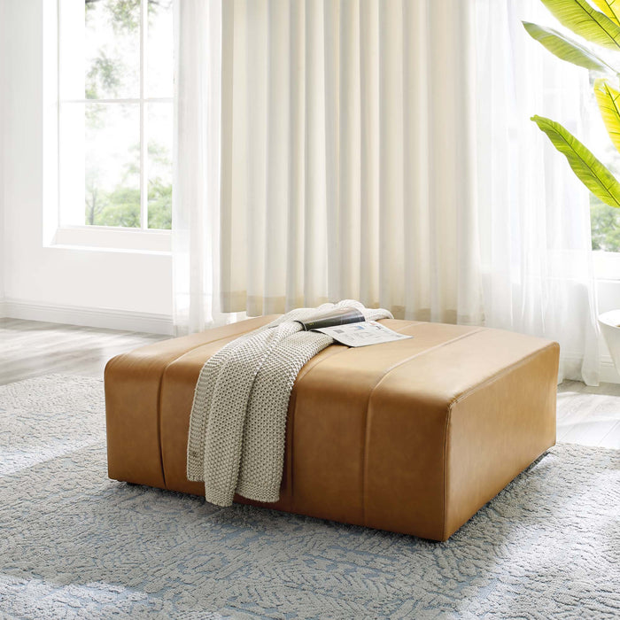 Bartlett Vegan Leather Ottoman