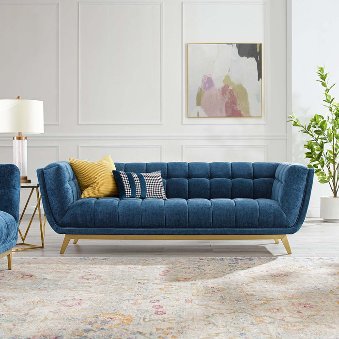 Bestow Crushed Performance Velvet Sofa