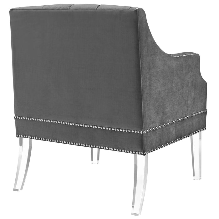 Proverbial Armchair Performance Velvet Set of 2