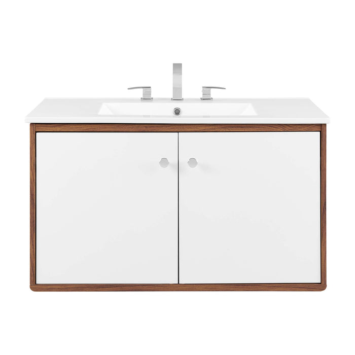 Transmit 36" Wall-Mount Bathroom Vanity