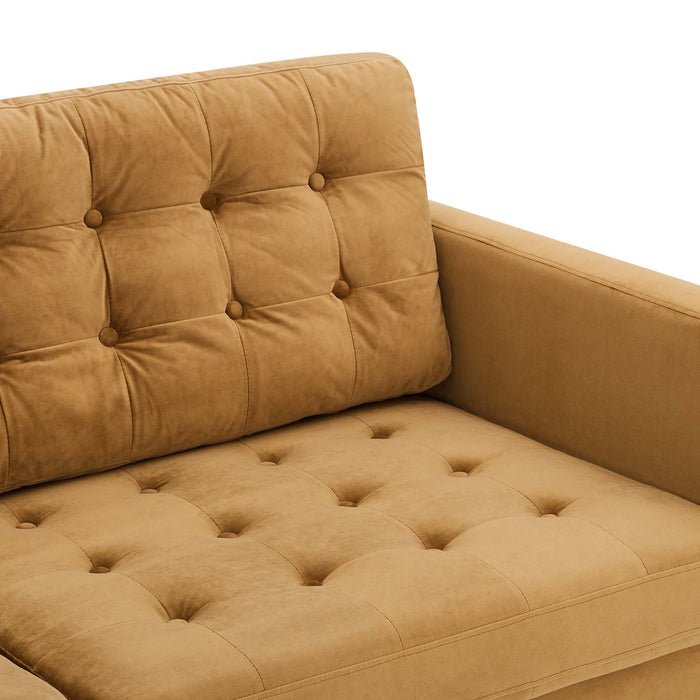 Exalt Tufted Performance Velvet Sofa